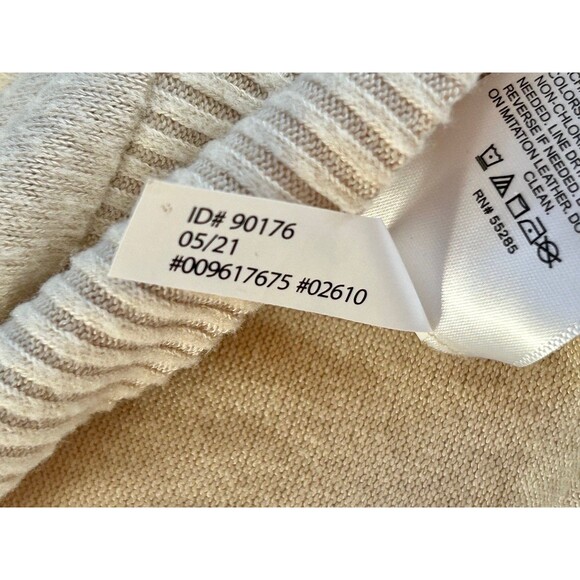 Express Mock Neck Sweater with Faux Leather Dolman Sleeves size XS - Picture 7 of 8